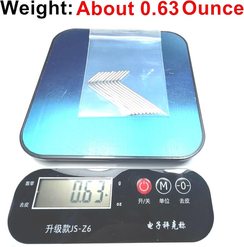 ZDingTech 10pcs 5/64 Allen Wrench Sets,5/64" Hex Key Wrench Set,Allen Key Door Key L Shaped Hex Wrench Set with Long Arm. - Image 4